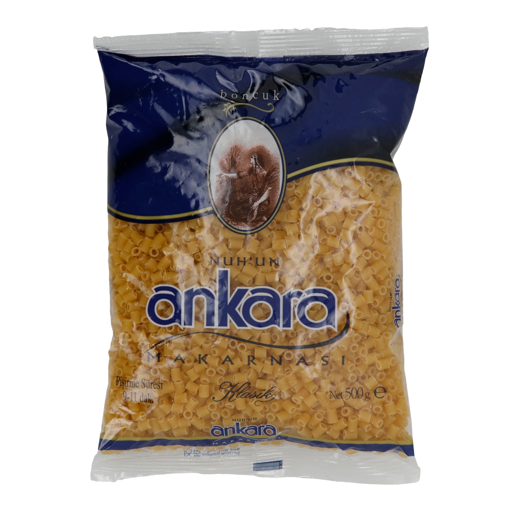Makarna Ankara | Boncuk | Pasta | Nudeln | 500 g NUHUN ANKARA